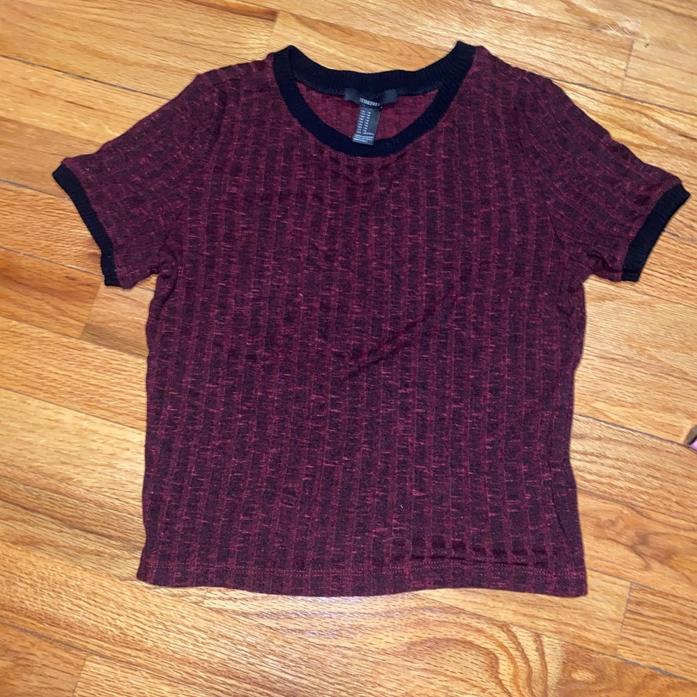 Forever 21 crop style top fitted